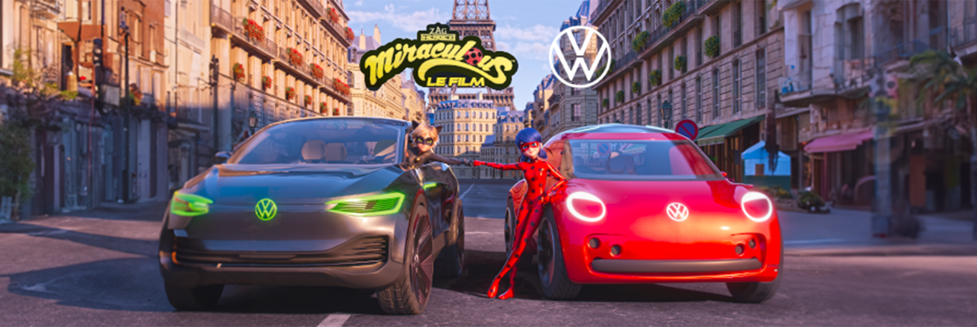 Volkswagen Paris 13 - La Magie Miraculous s'invite chez Volkswagen